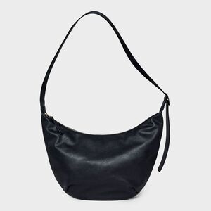 Slouchy Crescent Sling Handbag - Universal Thread Black